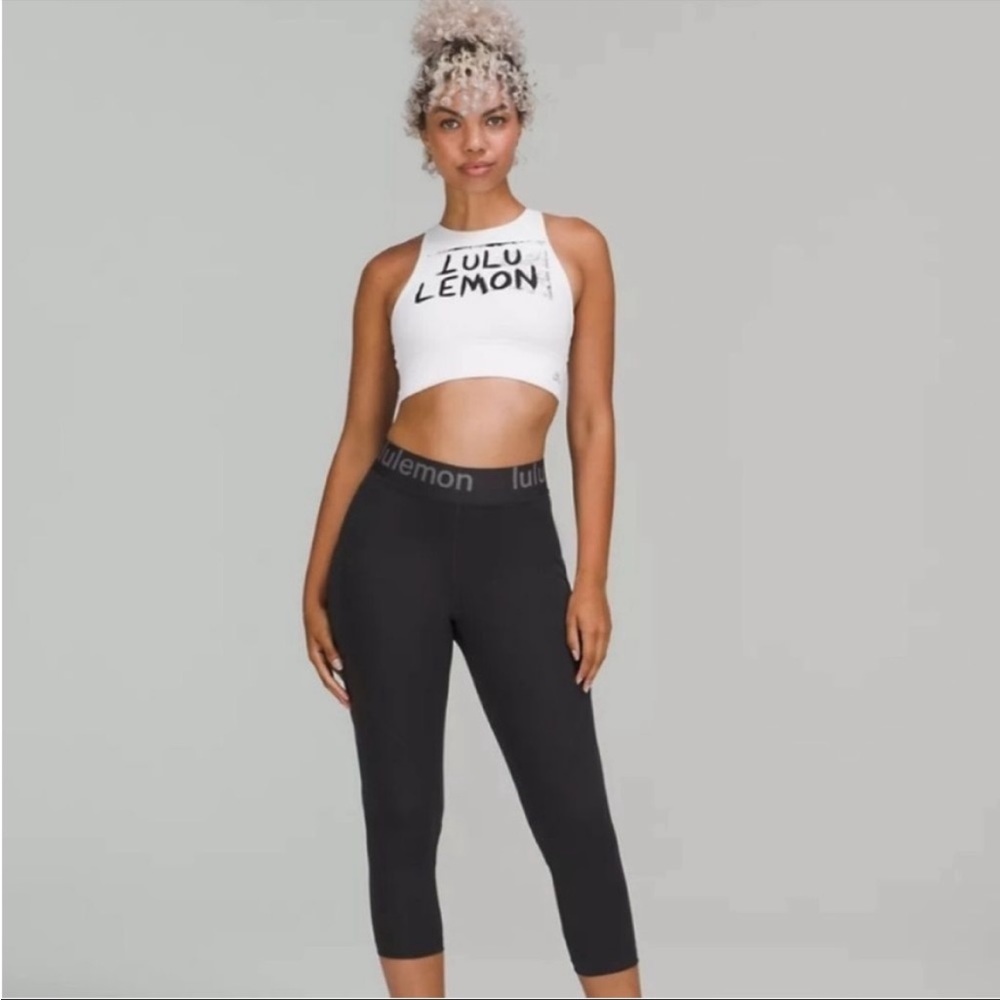 Size 2 lululemon Energy High-Neck Longline Bra